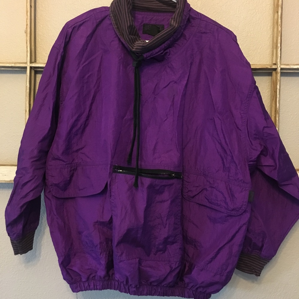 80’s wind breaker jacket